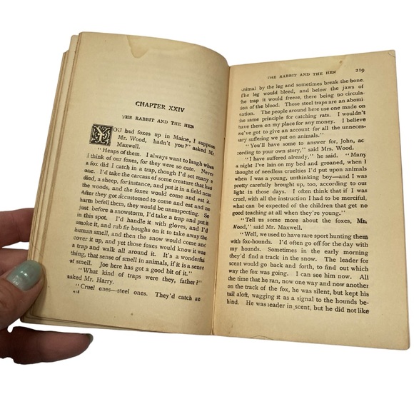 Vintage Cloth Covered Book Antique 1893 Beautiful Joe by Marshall Saunders - Picture 11 of 12